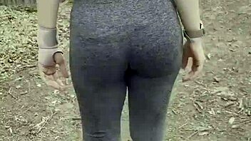 hike turns public park creampie rough fuck.