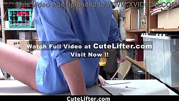 Caught Shoplifting Milf Punished In Intense Garage Domination