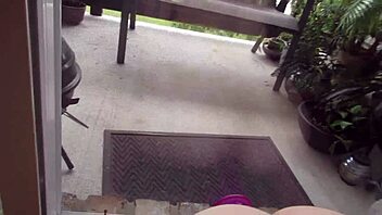 holy shit, exhibitionist veggiebabyy anal dildo fucks to orgasm explosion!