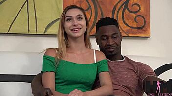 Sweet cunt wrecked by bbc in dripping cum orgy!