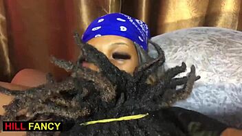 Curvy blonde lesbian lovers play with toys in dorm