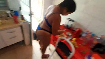 wanna see brutal brazilian big tits babe slurping massive black cock or nah