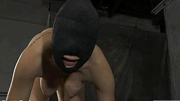 hot angel bound thonged ready for rough doggystyle