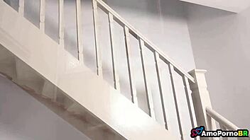 i was home alone with her saturday afternoon got so horny