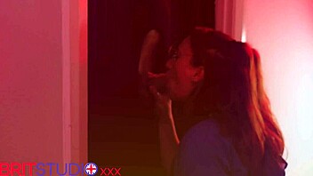 Nurse Greene swallows gloryhole cum greedily