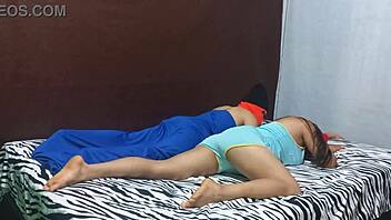 Steamy Bed Rest Turns Wild Ghost Threesome Fuck Fest