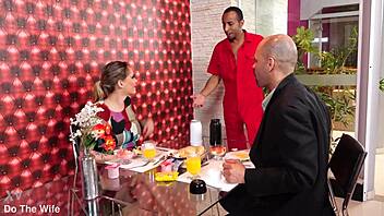 Big Ass Wife Barbara Alves Takes Black Cock Cuckold Creampie