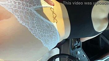 Took my girl to the woods fucked her hard in car