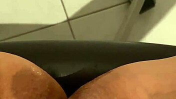 mature blonde wife fingers pussy secretly in bed