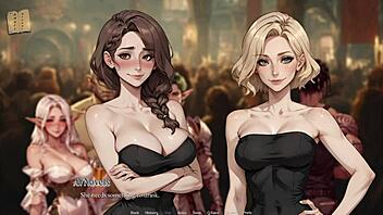 College of Mysteria 34 Game Unlocks Wild Cock Sucking Action!