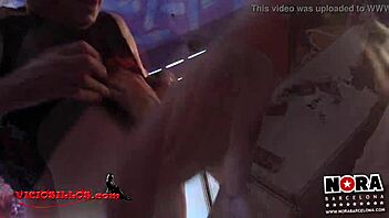 fucking hard on the stand with big cocks and blondes