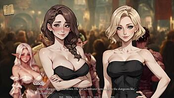 College of Mysteria 34 Game Unlocks Wild Cock Sucking Action!