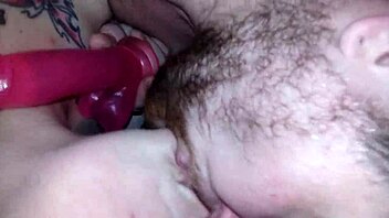 Wife Double Dicked Dildo Cock Sucking Ecstasy