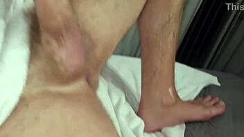 Big cock squirts huge cumshot long tattooed handjob explosion!