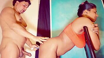 Uttaran20's Wild Threesome with Skinny Milf and Tight Pussy