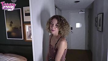 hey boss, fill teen babysitter allie addison with your cum