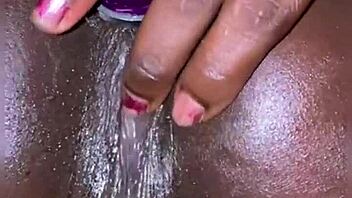 Why does this anal plug make my ebony pussy squirt nonstop?