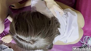 thai schoolgirl creampied hard moaning loud