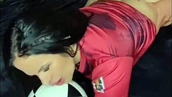 Venezuelan Mature Tempts Ecuadorean in Vinotinto Jersey