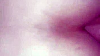 stretching tight asshole anal creampie cumshot wife gaping