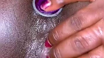 Why does this anal plug make my ebony pussy squirt nonstop?