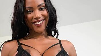 black blossom and scarlett alexis, hottest ffm threesome blowjobs and pussy riding in vr hd!