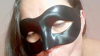 mexican milf masturbates on camera craving stepson's cock and cum