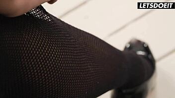 Hot latina milf alison miller rides big cock doggystyle