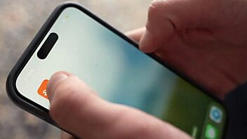 caught stroking to her nudes, horny babe moans and spreads for passionate doggystyle pounding