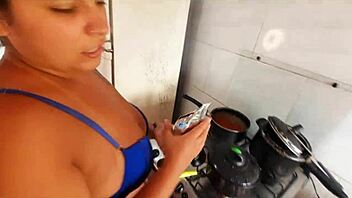 wanna see brutal brazilian big tits babe slurping massive black cock or nah