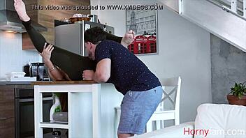 sexy young slut rides bro in hot cowgirl fantasy