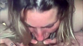 super slut chokes on dick lovin' throat cum so much