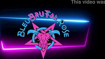 Bleubrutalrose's Sloppy Bunny Cosplay Deepthroat Big Cock Anal Tease