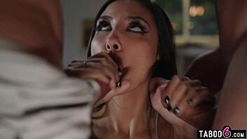 Foreigner rents room from couple, gets petite wife Gianna Dior wet