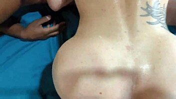 two big cocks bareback double penetrate wet milf