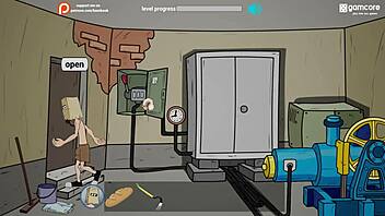 uh fuckerman campus parody got this fat bbw futanari milf chasin' me...