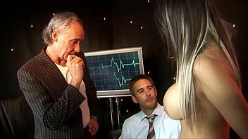 sexy nurse katie kaliana shares mmf patient threesome