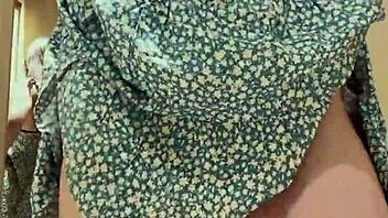 caught me trying this cute dress wanna see my pussy?