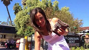 she's game for anal fingering before taking a facial cumshot too