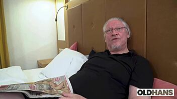 grandpa's boner makes monika may wet pussy throb