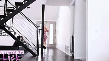 Rio Lee and Alana Luv savor sweet licking license moments