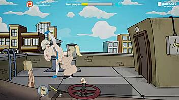 uh fuckerman campus parody got this fat bbw futanari milf chasin' me...