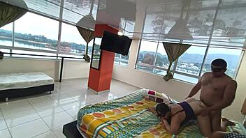 traveling with my boss's wife we shared the hotel bed and i creampied her deep inside