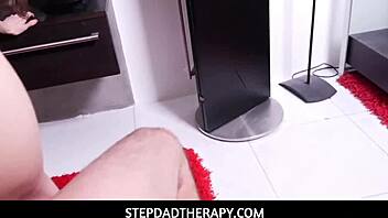 tiny lucie cline begs creampie therapy session deep