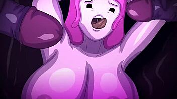 princess bubblegum's big tits bounce in futanari group orgy 🍆💦👑