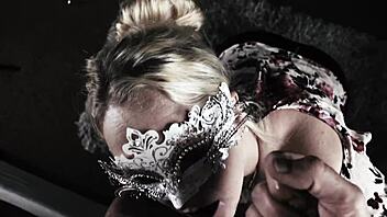 busty milf cfnm blowjob facial on big natural tits 💦😍