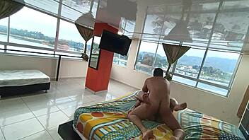 traveling with my boss's wife we shared the hotel bed and i creampied her deep inside