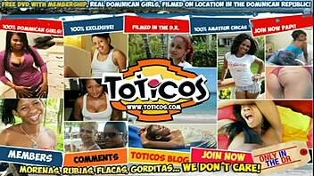 Horny Dominican Ebony Teen Amateurs Fucking Passionately in Caribbean Heat