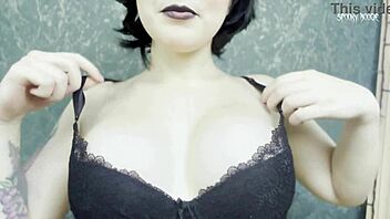 horny goth mavis dracula cosplay seduces you to fuck pink pussy cum on feet 👣💦