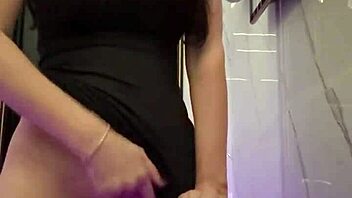 in the club i finger fuck my wet pussy hard